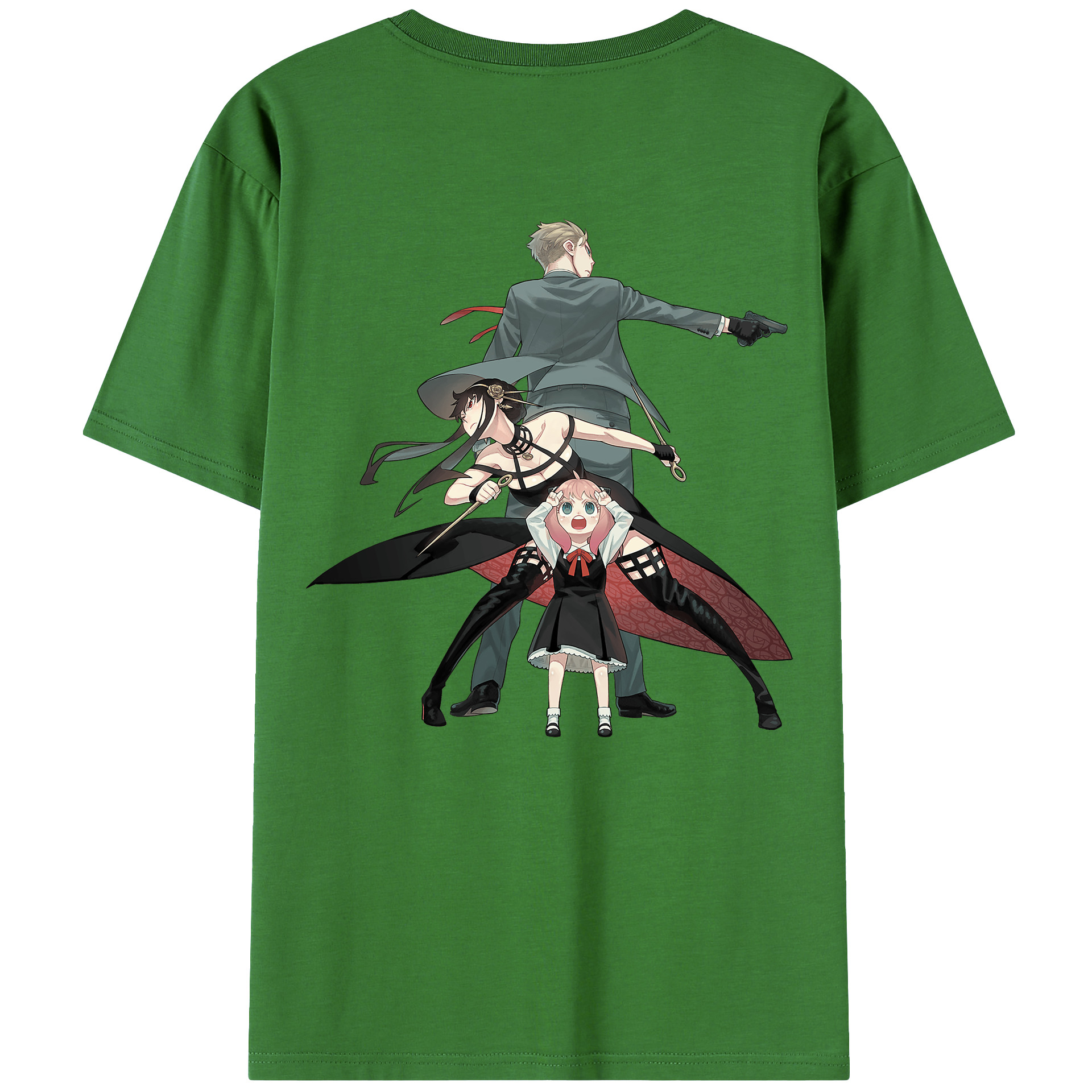 （画像用） SPY×FAMILY间谍家家酒 レディース半袖Tシャツ(バックプリント)